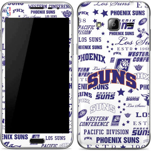 NBA Phoenix Suns Historic Blast Galaxy J3 Skin
