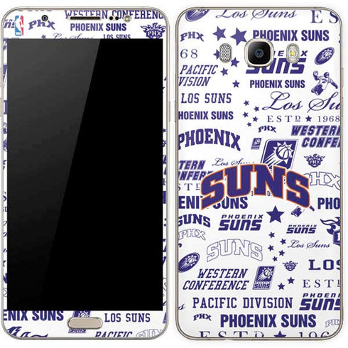 NBA Phoenix Suns Historic Blast Galaxy J7 Skin