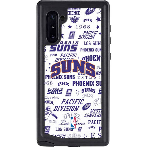 NBA Phoenix Suns Historic Blast Galaxy Note 10 Waterproof Case