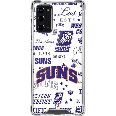 NBA Phoenix Suns Historic Blast Galaxy Note20 5G Clear Case