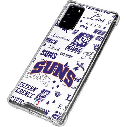NBA Phoenix Suns Historic Blast Galaxy Note20 5G Clear Case