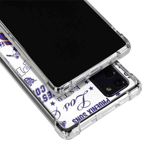 NBA Phoenix Suns Historic Blast Galaxy Note20 5G Clear Case