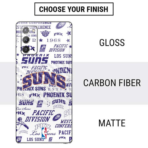 NBA Phoenix Suns Historic Blast Galaxy Note20 5G Skin