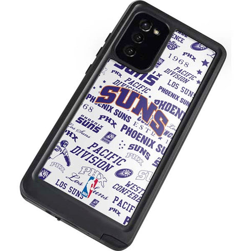 NBA Phoenix Suns Historic Blast Galaxy Note20 5G Waterproof Case