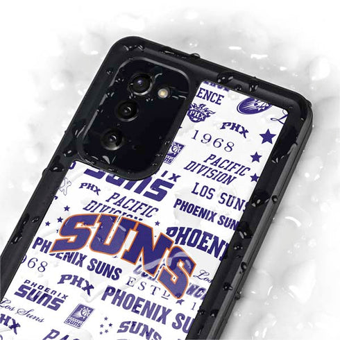 NBA Phoenix Suns Historic Blast Galaxy Note20 5G Waterproof Case