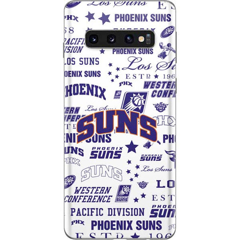 NBA Phoenix Suns Historic Blast Galaxy S10 Skin