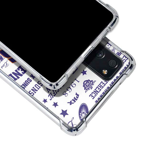 NBA Phoenix Suns Historic Blast Galaxy S20 FE Clear Case
