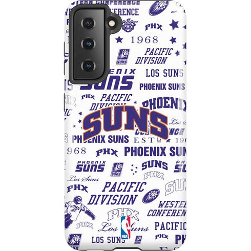 NBA Phoenix Suns Historic Blast Galaxy S21 5G Pro Case