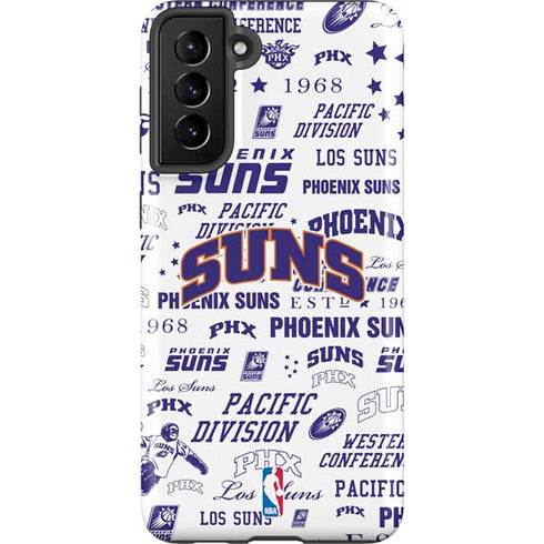 NBA Phoenix Suns Historic Blast Galaxy S21 FE Pro Case