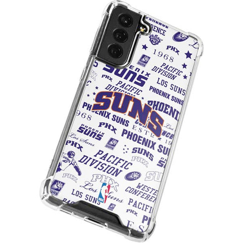 NBA Phoenix Suns Historic Blast Galaxy S22 Plus Clear Case