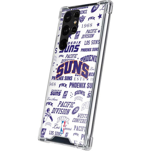 NBA Phoenix Suns Historic Blast Galaxy S22 Ultra Clear Case