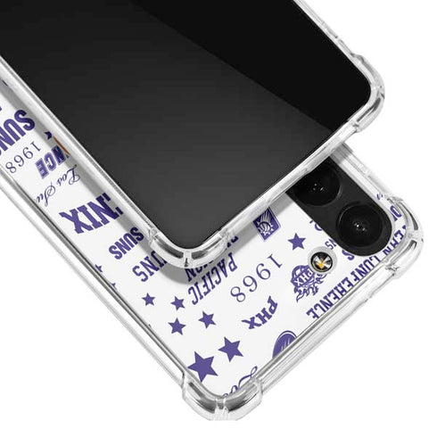 NBA Phoenix Suns Historic Blast Galaxy S23 Clear Case