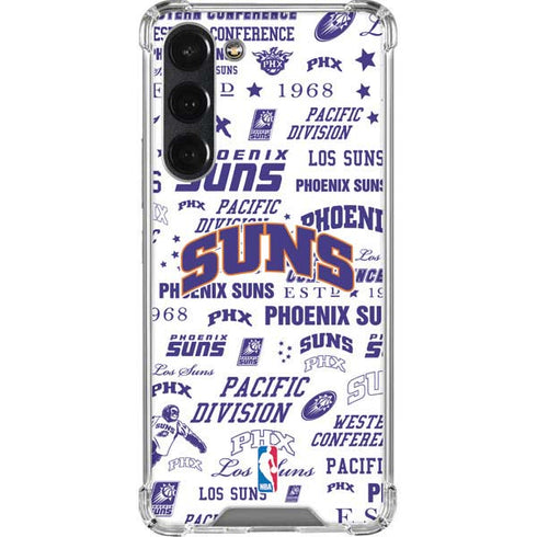 NBA Phoenix Suns Historic Blast Galaxy S23 Plus Clear Case