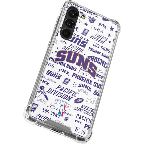 NBA Phoenix Suns Historic Blast Galaxy S23 Plus Clear Case