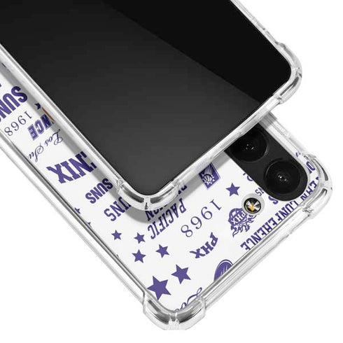NBA Phoenix Suns Historic Blast Galaxy S23 Plus Clear Case
