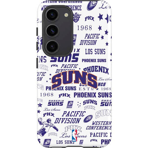 NBA Phoenix Suns Historic Blast Galaxy S23 Pro Case