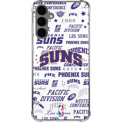 NBA Phoenix Suns Historic Blast Galaxy S24 Plus Clear Case