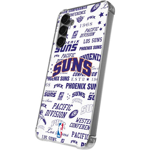 NBA Phoenix Suns Historic Blast Galaxy S24 Plus Clear Case