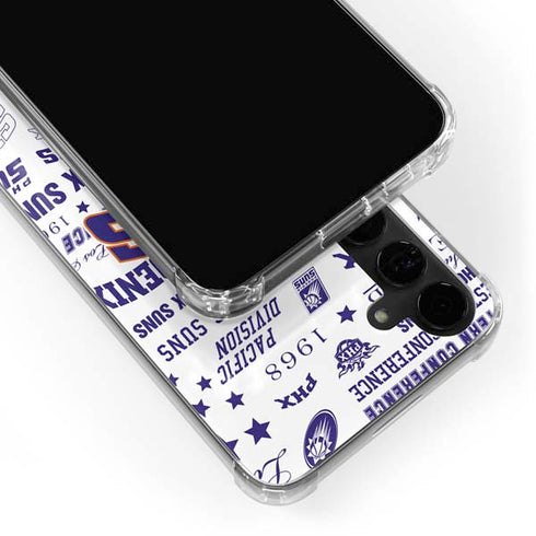 NBA Phoenix Suns Historic Blast Galaxy S24 Plus Clear Case
