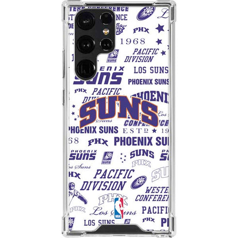 NBA Phoenix Suns Historic Blast Galaxy S24 Ultra Clear Case