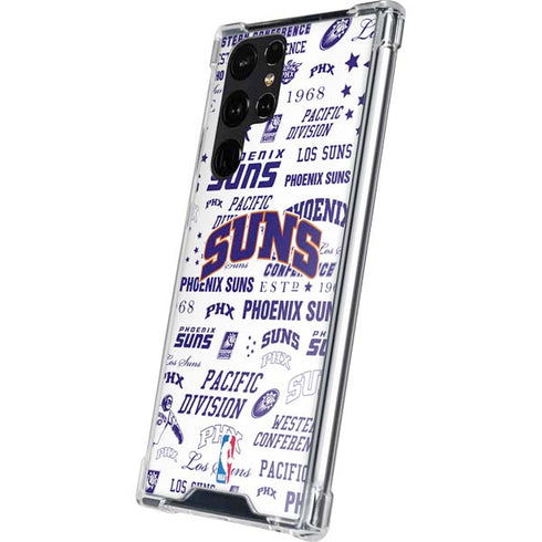 NBA Phoenix Suns Historic Blast Galaxy S24 Ultra Clear Case