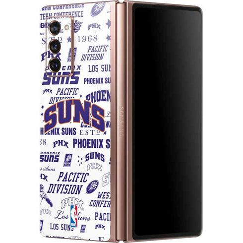 NBA Phoenix Suns Historic Blast Galaxy Z Fold2 5G Skin