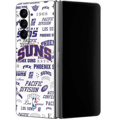 NBA Phoenix Suns Historic Blast Galaxy Z Fold4 5G Skin