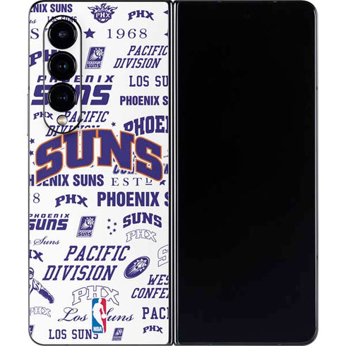 NBA Phoenix Suns Historic Blast Galaxy Z Fold4 5G Skin