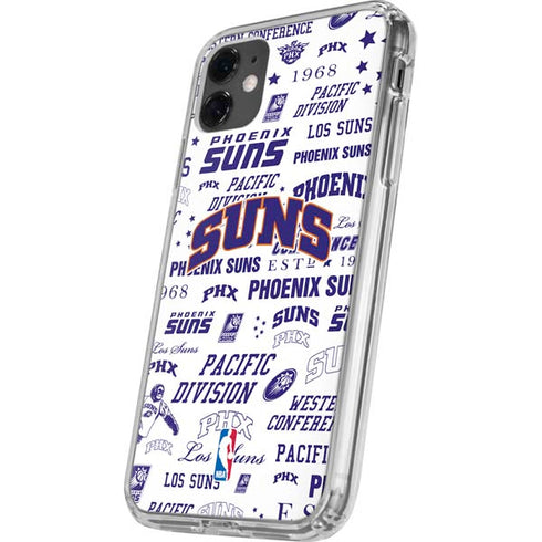 NBA Phoenix Suns Historic Blast iPhone 11 Clear Case