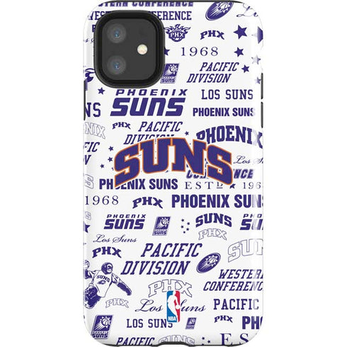 NBA Phoenix Suns Historic Blast iPhone 11 Impact Case