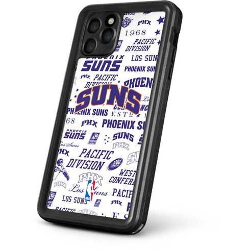 NBA Phoenix Suns Historic Blast iPhone 11 Pro Waterproof Case