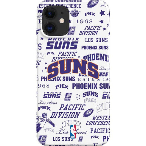 NBA Phoenix Suns Historic Blast iPhone 12 Mini Lite Case