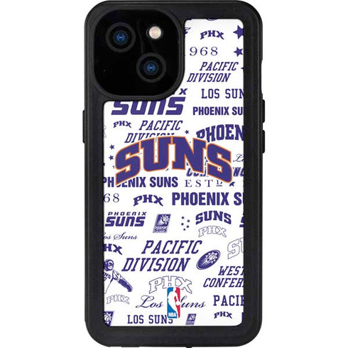 NBA Phoenix Suns Historic Blast iPhone 13 Mini Waterproof Case