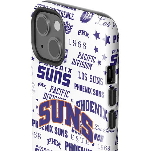 NBA Phoenix Suns Historic Blast iPhone 15 Plus Impact Case
