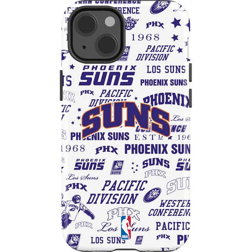 NBA Phoenix Suns Historic Blast iPhone 15 Impact Case