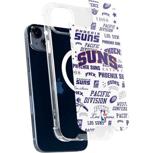 NBA Phoenix Suns Historic Blast iPhone 14 Plus MagSafe Case