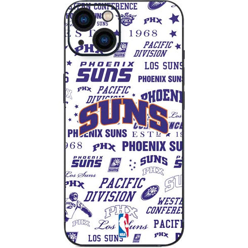 NBA Phoenix Suns Historic Blast iPhone 14 Plus Skin