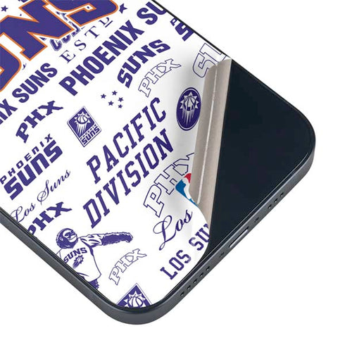 NBA Phoenix Suns Historic Blast iPhone 15 Plus Skin