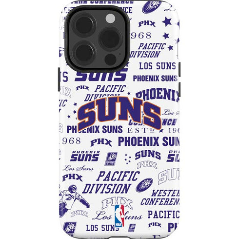 NBA Phoenix Suns Historic Blast iPhone 15 Pro Impact Case