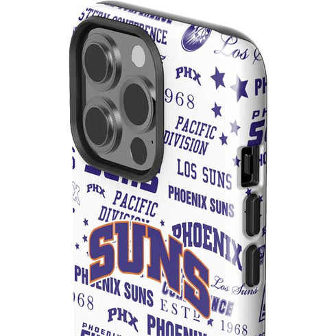 NBA Phoenix Suns Historic Blast iPhone 15 Pro Impact Case