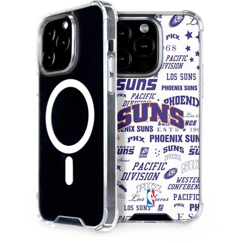 NBA Phoenix Suns Historic Blast iPhone 15 Pro MagSafe Case