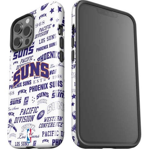NBA Phoenix Suns Historic Blast iPhone 15 Pro Max Impact Case