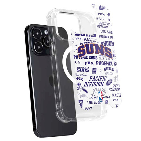 NBA Phoenix Suns Historic Blast iPhone 15 Pro Max MagSafe Case