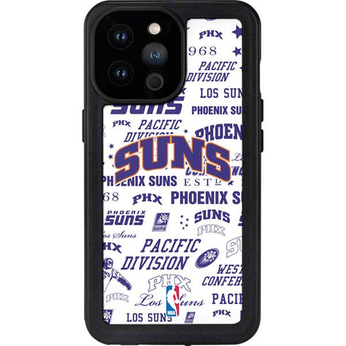 NBA Phoenix Suns Historic Blast iPhone 14 Pro Max Waterproof Case