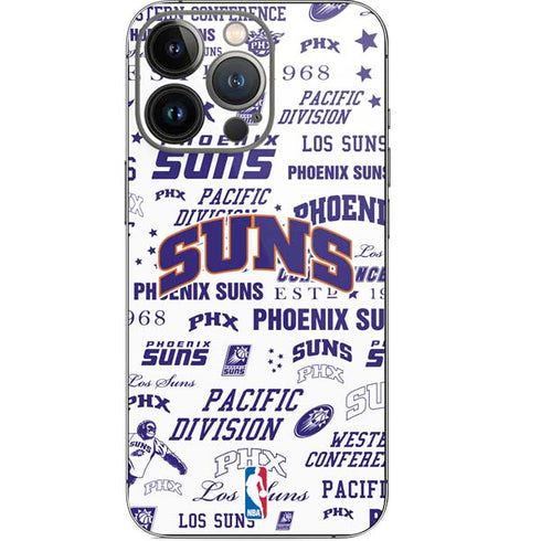 NBA Phoenix Suns Historic Blast iPhone 15 Pro Skin