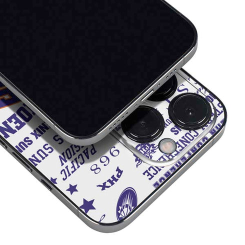NBA Phoenix Suns Historic Blast iPhone 15 Pro Skin