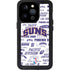 NBA Phoenix Suns Historic Blast iPhone 14 Pro Waterproof Case