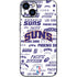 NBA Phoenix Suns Historic Blast iPhone 14 Skin