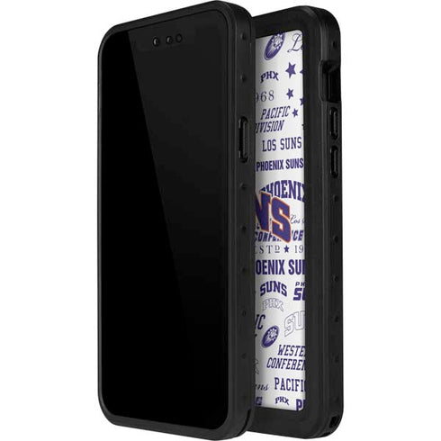 NBA Phoenix Suns Historic Blast iPhone 15 Pro Waterproof Case