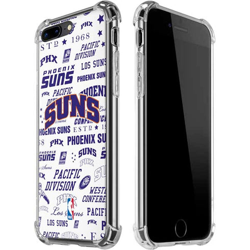 NBA Phoenix Suns Historic Blast iPhone 7/8 Plus Clear Case